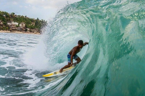 Bingin in Bali surf